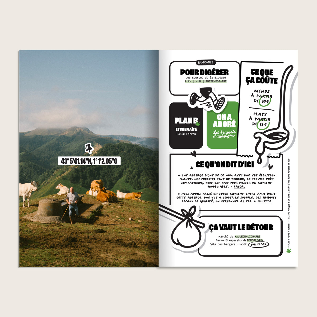 Le guide Auberges